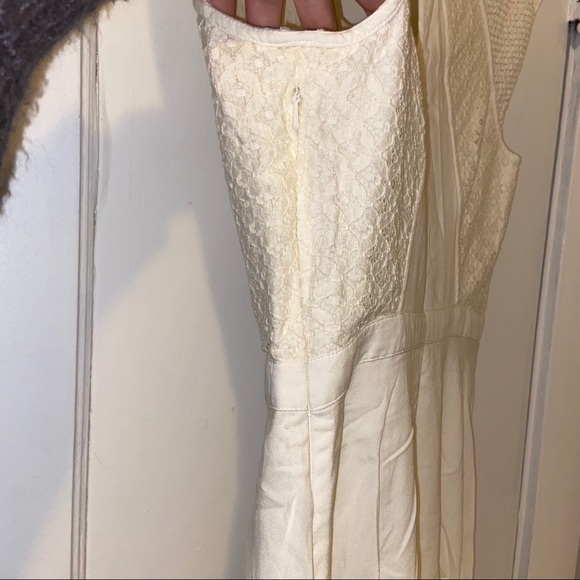 American Eagle Off White A-Line Short Dress - Picture 5 of 7